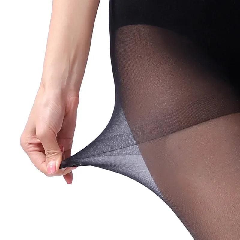 Skin Color Tights Summer Tear Resistant Anti-cored Hook Wire Pantyhose Black Stockings Breathable Slim Ultra Thin Leggings